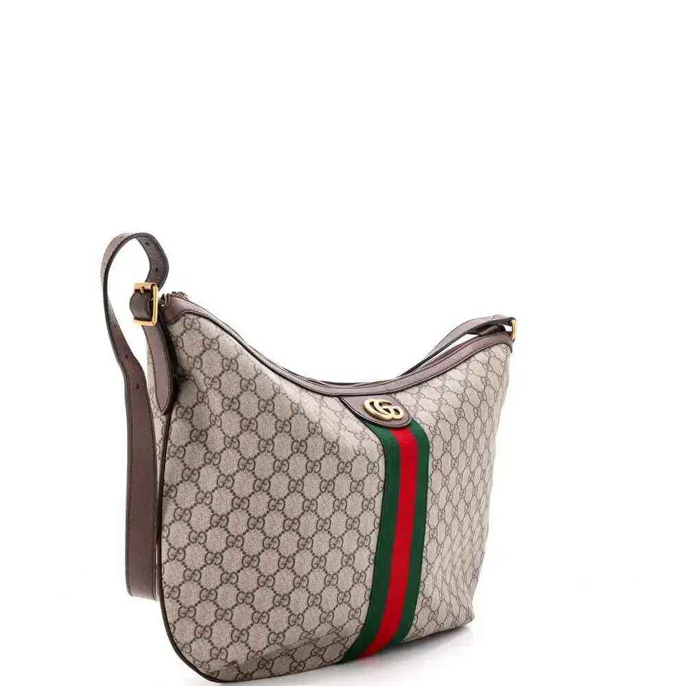 Gucci Ophidia Half Moon Hobo Gg Coated #269769G17B